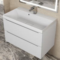 Раковина для ванной Uperwood Classic New 80 см, с декоративной крышкой для слива 291021040