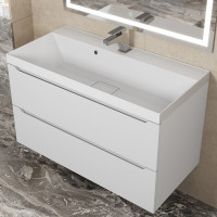 Раковина для ванной Uperwood Classic New 90 см, с декоративной крышкой для слива 291021026