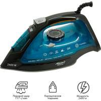 Утюг с пароувлажнением Atlanta ATH-5538 blue