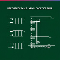 Алюминиевый радиатор OASIS ECO 500/80/8 4640039487081
