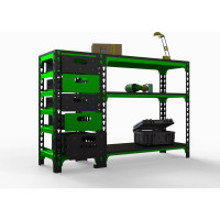 Стол-верстак Metalex c одной тумбой 950x1200x400 мм SVTI951240