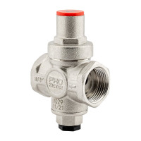 Редуктор давления PROFACTOR поршневой, c коннектором манометра 3/4" PF PRV 251.20