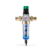 Фильтр с системой очистки и регулятором давления PROFACTOR 1/2"-3/4" PF FS 877