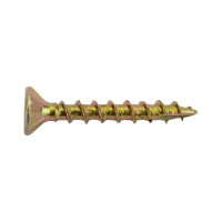 Шуруп конструкционный ЕВРОПАРТНЕР для дерева потай, ж/п Torx 15 3,5x25 + бита (300 шт.) B3 0012