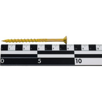 Шуруп конструкционный ЕВРОПАРТНЕР для дерева с фрезой, потай, ж/п Torx 30 6,0x90 + бита (35 шт.) B3 0052