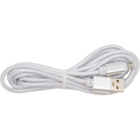 Кабель ENERGY ET-29-2 USB/MicroUSB, цвет - серебро 104111