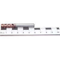 Фреза концевая твердосплавная до 65 НRC Серия 310 (8х20х60 мм; 4-х перая; TiAlSIN; 45 градусов; хв-к 8 мм) Partner 310080