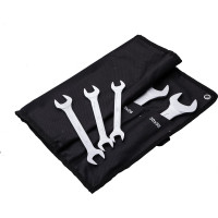 Набор двусторонних гаечных ключей DELI 10-32мм /12 шт DL160012A (Сталь 40Cr, чехол из ткани oxford) 98323