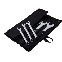 Набор комбинированных гаечных ключей DELI 10-32мм/14шт DL130014B (Сталь 40Cr, чехол из ткани oxford) 98322