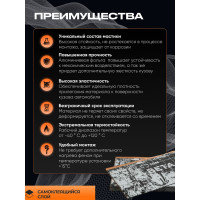 Виброизоляция для автомобиля SGM Бета 2, 10 листов/ Шумоизоляция для авто SGM.BETA.2.10