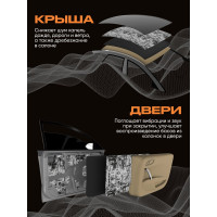 Виброизоляция для автомобиля SGM Бета 2, 10 листов/ Шумоизоляция для авто SGM.BETA.2.10