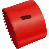 Коронка биметаллическая по металлу 60 мм vertextools 2525-60