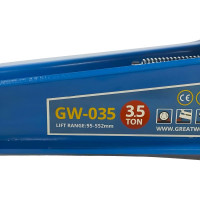 Низкопрофильный гидравлический подкатной домкрат Great Wolf 3,5 т, 95-552 мм GW-035