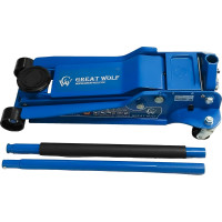 Низкопрофильный гидравлический подкатной домкрат Great Wolf 3,5 т, 95-552 мм GW-035