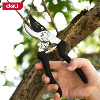 Универсальный садовый секатор DELI DL580203 210 мм, сталь 55С, тефлон, диаметр резки 15мм 98485
