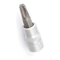 Головка со вставкой крест PH3, 1/4"DR, 38 мм АвтоDело 39205 15570