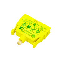 Контактный блок GIOVENZANA со светодиодом, с клеммами под винт, 220V PL0045L220
