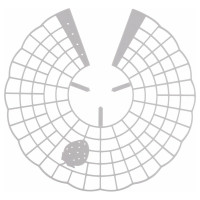 Кустодержатель для клубники МУЛЬТИДОМ Урожай диаметр 31 см VL83-234