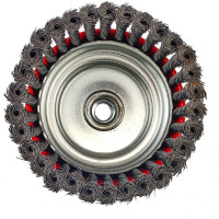 Щетка корщетка чашка YIDA 150 мм, М14, жесткая проволока TORGWIN T994802