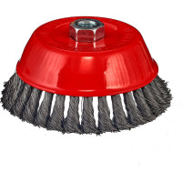 Щетка корщетка чашка YIDA 150 мм, М14, жесткая проволока TORGWIN T994802