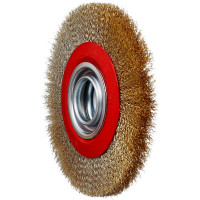 Корщетка плоская YIDA 150х15х32 мм + переходники, мягкая проволока 0.3 мм TORGWIN T137145