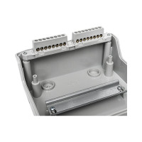 Навесной щит EKF Unix65 08 модулей ux65-8-n