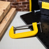 Струбцина DELI DL-G205 высота зажима 125мм, глубина зажима 70мм 104572