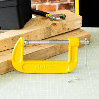 Струбцина DELI DL-G205 высота зажима 125мм, глубина зажима 70мм 104572