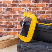 Струбцина DELI DL-G205 высота зажима 125мм, глубина зажима 70мм 104572