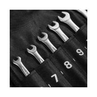 Набор комбинированных гаечных ключей DELI DL130014A (Сталь 40Cr, чехол из ткани oxford) 6-24мм/14шт 104509