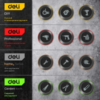 Набор комбинированных гаечных ключей DELI DL130014A (Сталь 40Cr, чехол из ткани oxford) 6-24мм/14шт 104509