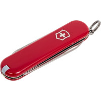 Нож-брелок Victorinox Classic Escort 0.6123 58 мм, 6 функций, красный