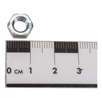 Гайка МЕТАЛЛСЕРВИС M6, DIN 934, цинк, 100 шт. 1238967