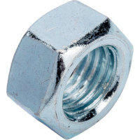 Гайка МЕТАЛЛСЕРВИС М16, DIN 934, цинк, 10 шт. 1238974