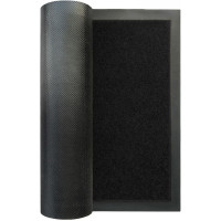 Влаговпитывающий коврик Бацькина баня Tuff 90x150 см, черный 92235