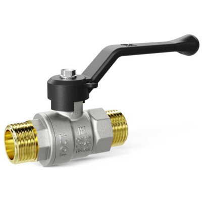 Кран шаровой латунный LD Pride, нар./нар.резьба, ручка-рычаг, 3/4" 47.20.Н-Н.Р LD 47.315.20