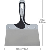 Шпатель Rollingdog Taping Knife, нержавеющая сталь 420, 180 мм., 50300