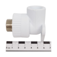 Комбинированный угольник КОНТУР PPR с креплением НР D20-1/2 011417020100