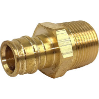 Муфта HG PE-X латунь 20x3/4" НР, 2 шт 960868