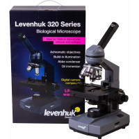 Монокулярный микроскоп Levenhuk 320 BASE 73811