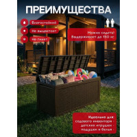 Сундук Keter SAMOA RATTAN BOX 246962