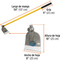 Садовая мотыга TRUPER AOM-1M черенок из фибергласса 19982