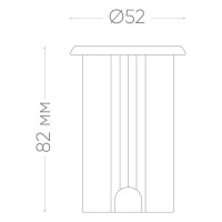 Светодиодный светильник FERON SP2813 D62H61, 3W AC24V RGB IP68 32164