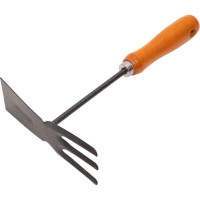 Садовая мотыжка, прямое лезвие, 3 зубца, 250 мм ФАРИНА 93106 тов-095473