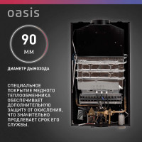 Газовый проточный водонагреватель Oasis OR-12W
