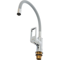 Смеситель для кухни с гибким цветным изливом Rossinka Z35-35U-Gray