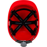 Каска Delta Plus красная QUARUP3RO