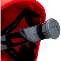 Каска Delta Plus красная QUARUP3RO
