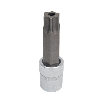 Головка-бита TORX с отверстием Т-90Н, 1/2", 100 мм FORCE 34710090
