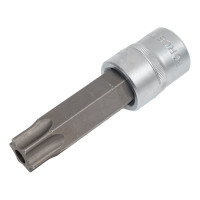 Головка-бита TORX с отверстием Т-90Н, 1/2", 100 мм FORCE 34710090